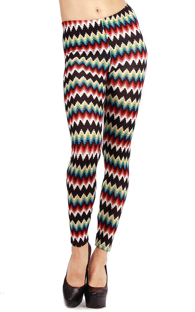 42010 Ziggy Multi Pattern Leggings