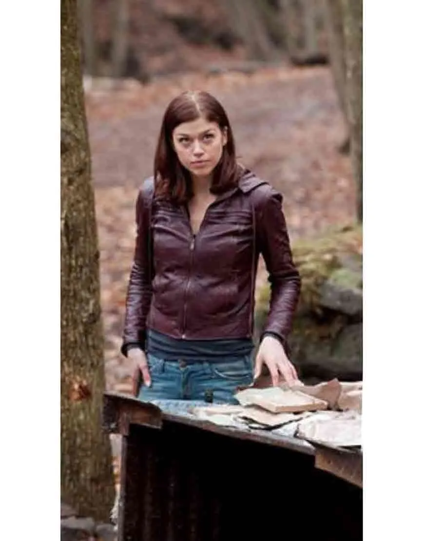 Adrianne Palicki Red Dawn Toni Walsh Leather Jacket - UJackets