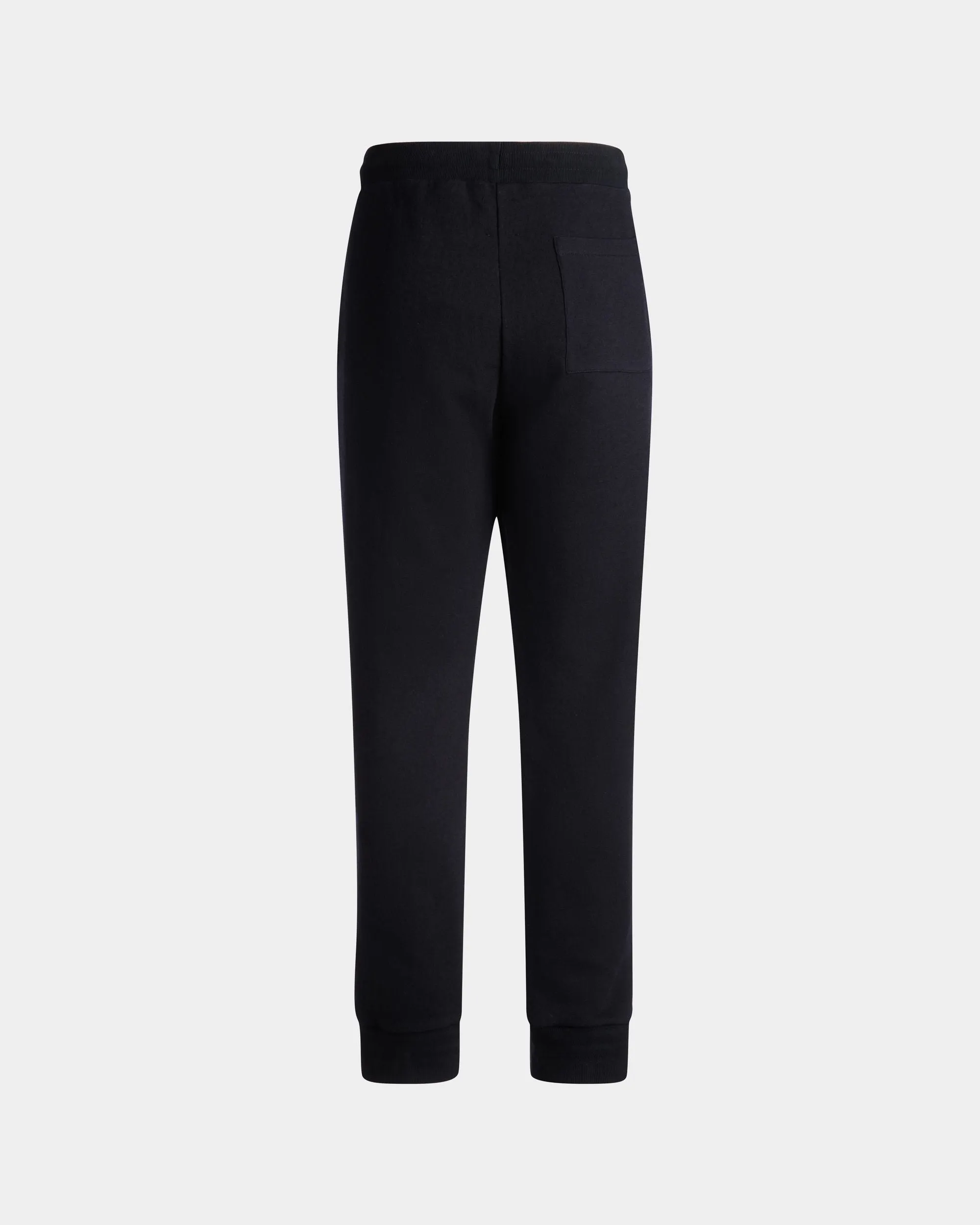 Adrien Brody Travel Collection Sweatpants In Navy Blue Cashmere Blend 