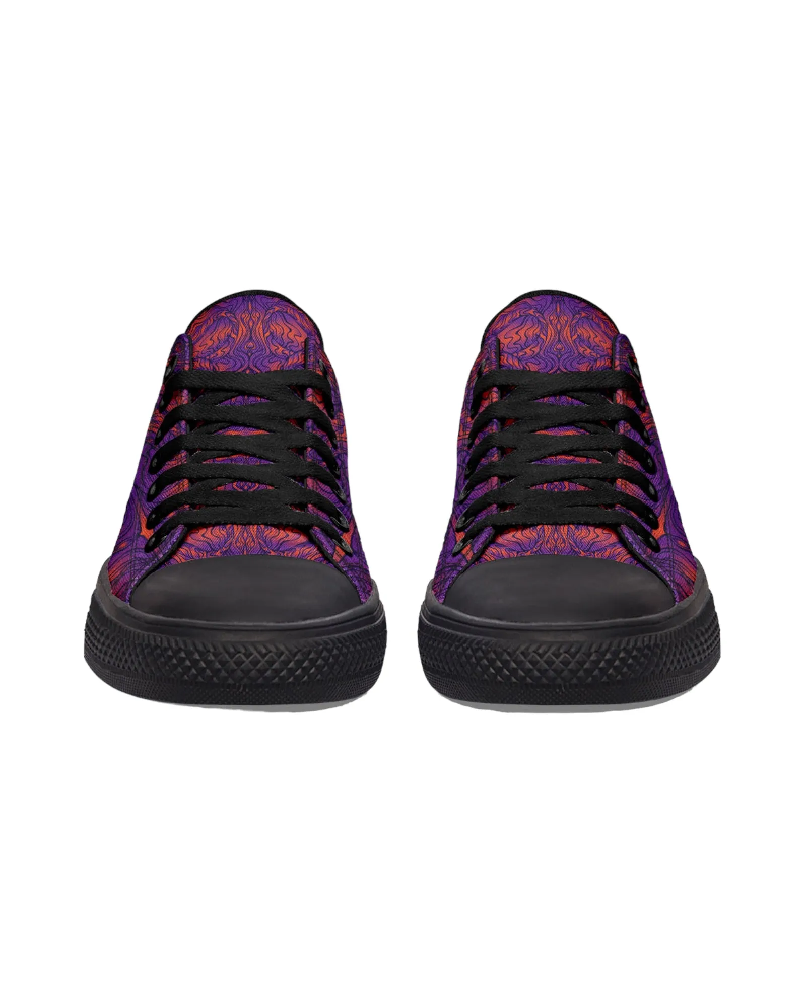 Amethyst Fire Festival Low Tops