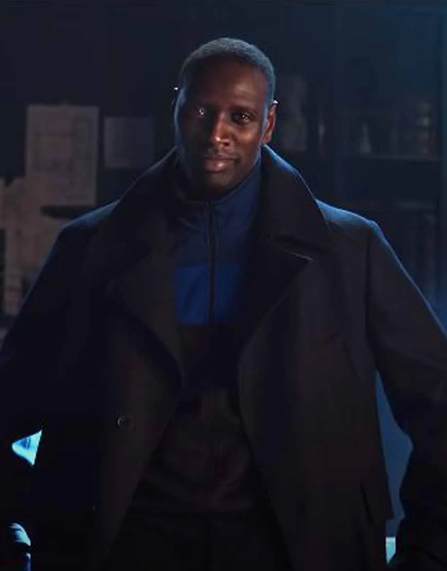 Arsene Lupin Omar Sy Coat | TV-Series Lupin Coat | 40% OFF