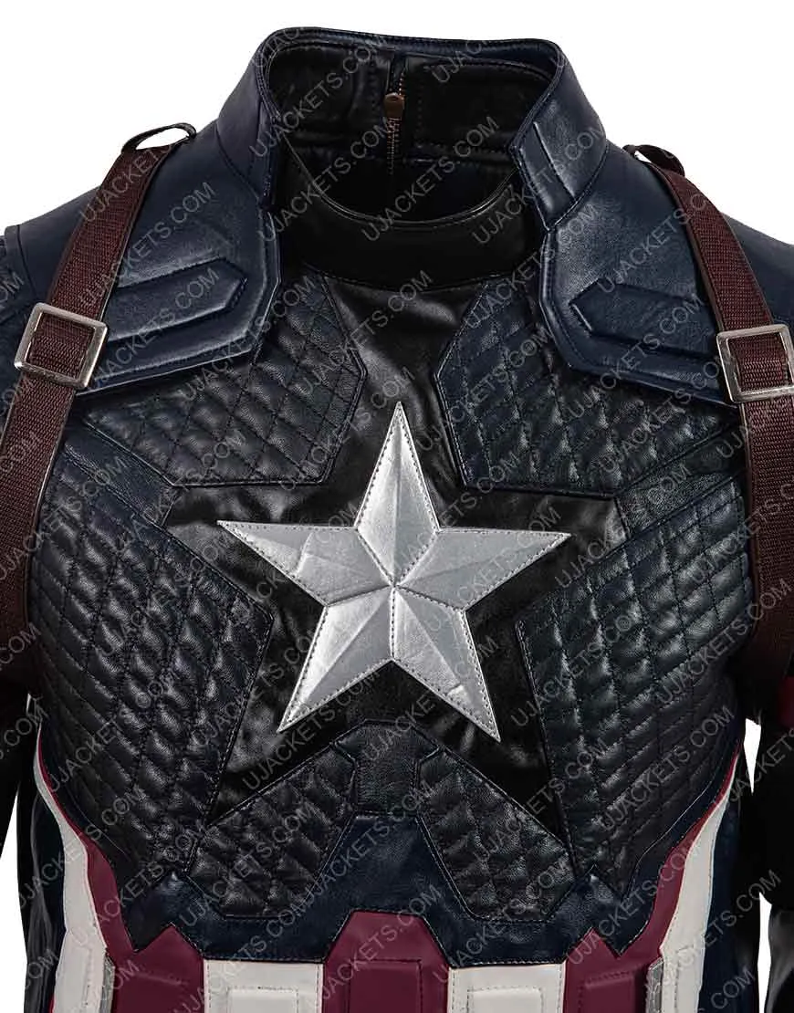 Avengers Endgame Captain America Jacket - Avengers Endgame Jacket