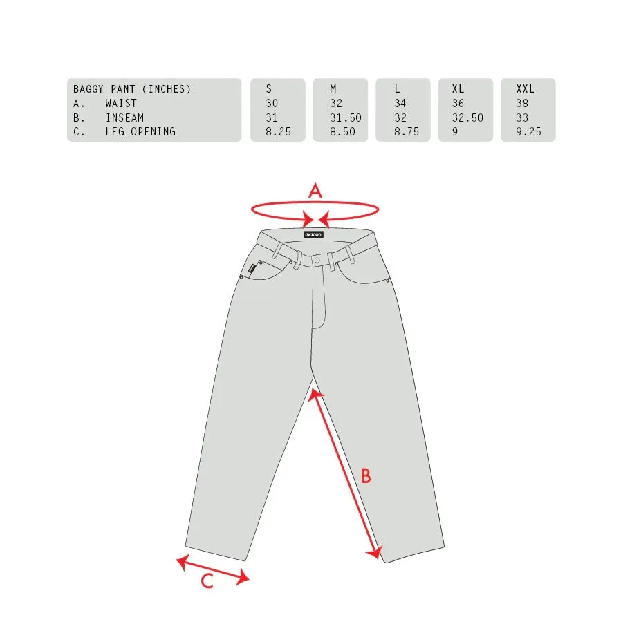 Baggy Denim Pant