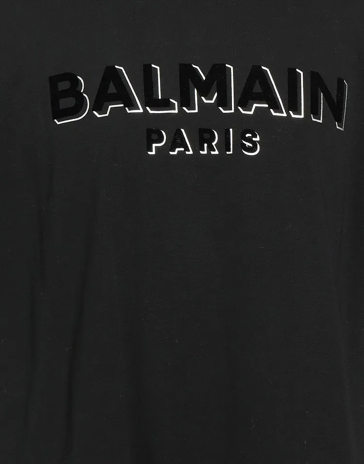 BALMAIN  |Short Sleeves Logo Luxury T-Shirts