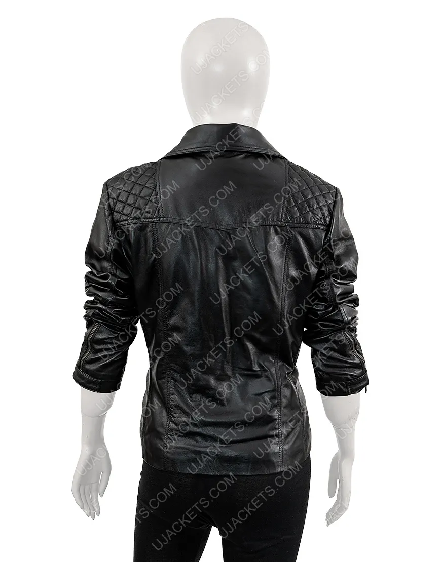 Batwoman Katherine Kane Black Leather Jacket - Batwoman Jacket