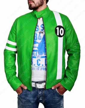 Ben 10 Jacket - Alien Swarm Green Jacket - Ujackets