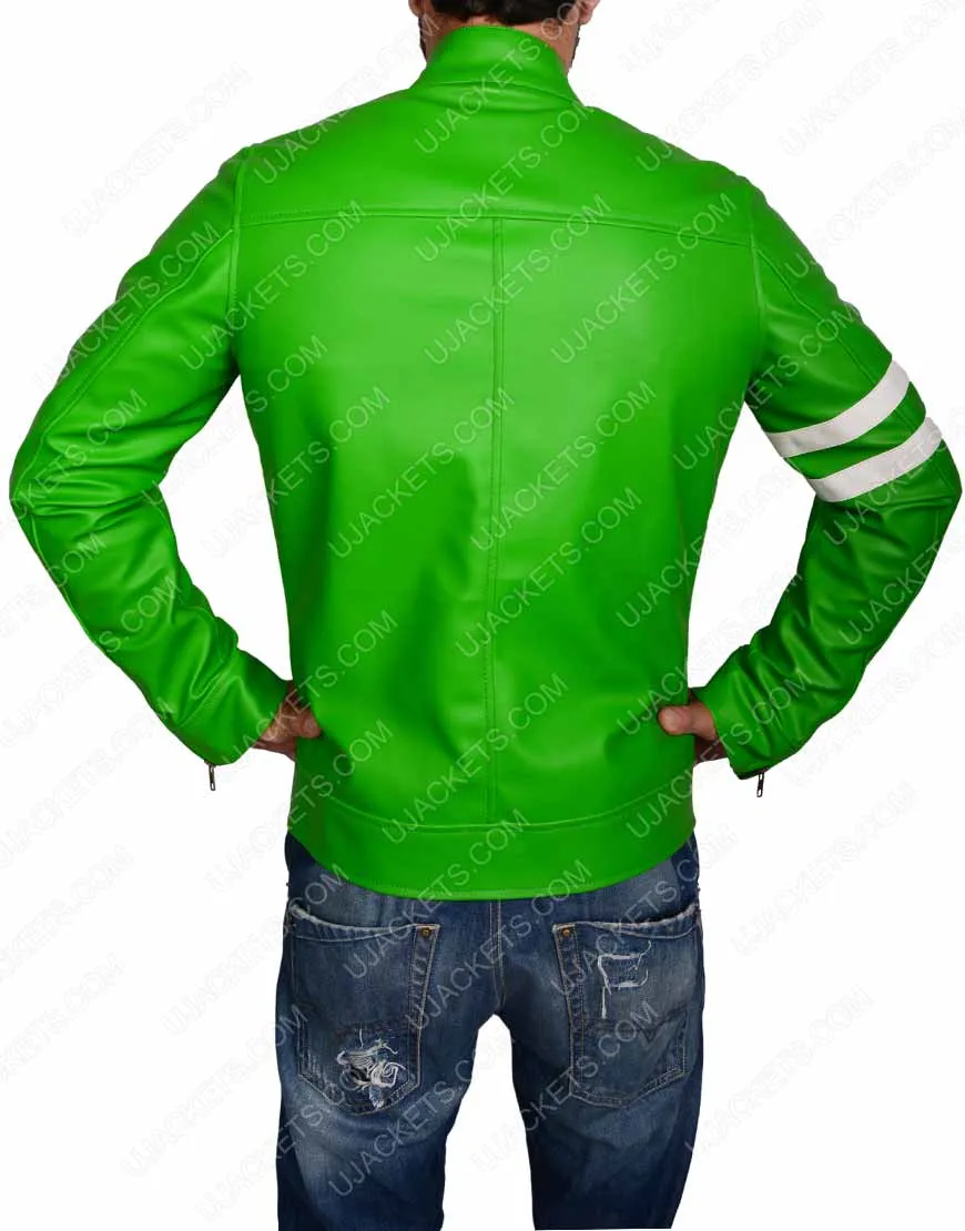 Ben 10 Jacket - Alien Swarm Green Jacket - Ujackets