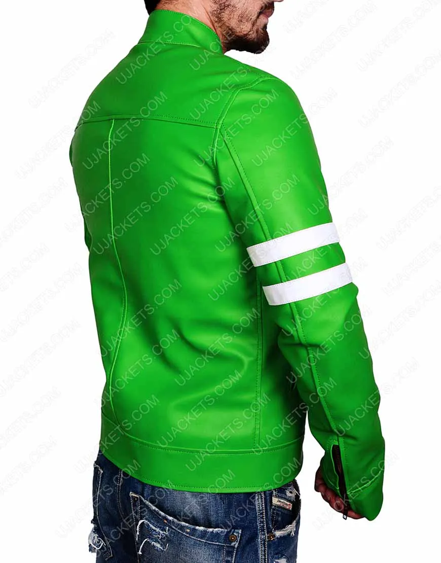 Ben 10 Jacket - Alien Swarm Green Jacket - Ujackets