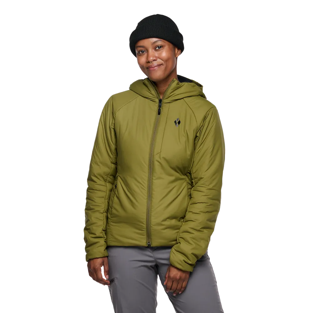 Black Diamond Women's First Light Stretch Hoody | Womens Synthetic Insulating Jackets | BananaFingers