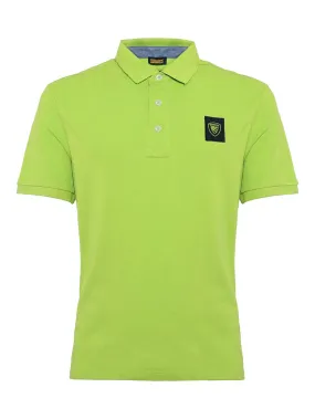 Blauer Polo Uomo 24sblut02150 006801 Verde fluo