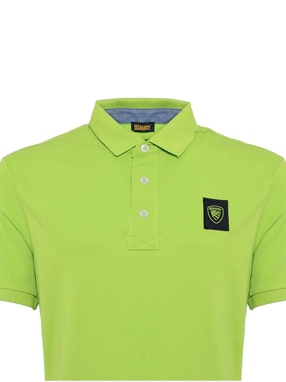 Blauer Polo Uomo 24sblut02150 006801 Verde fluo