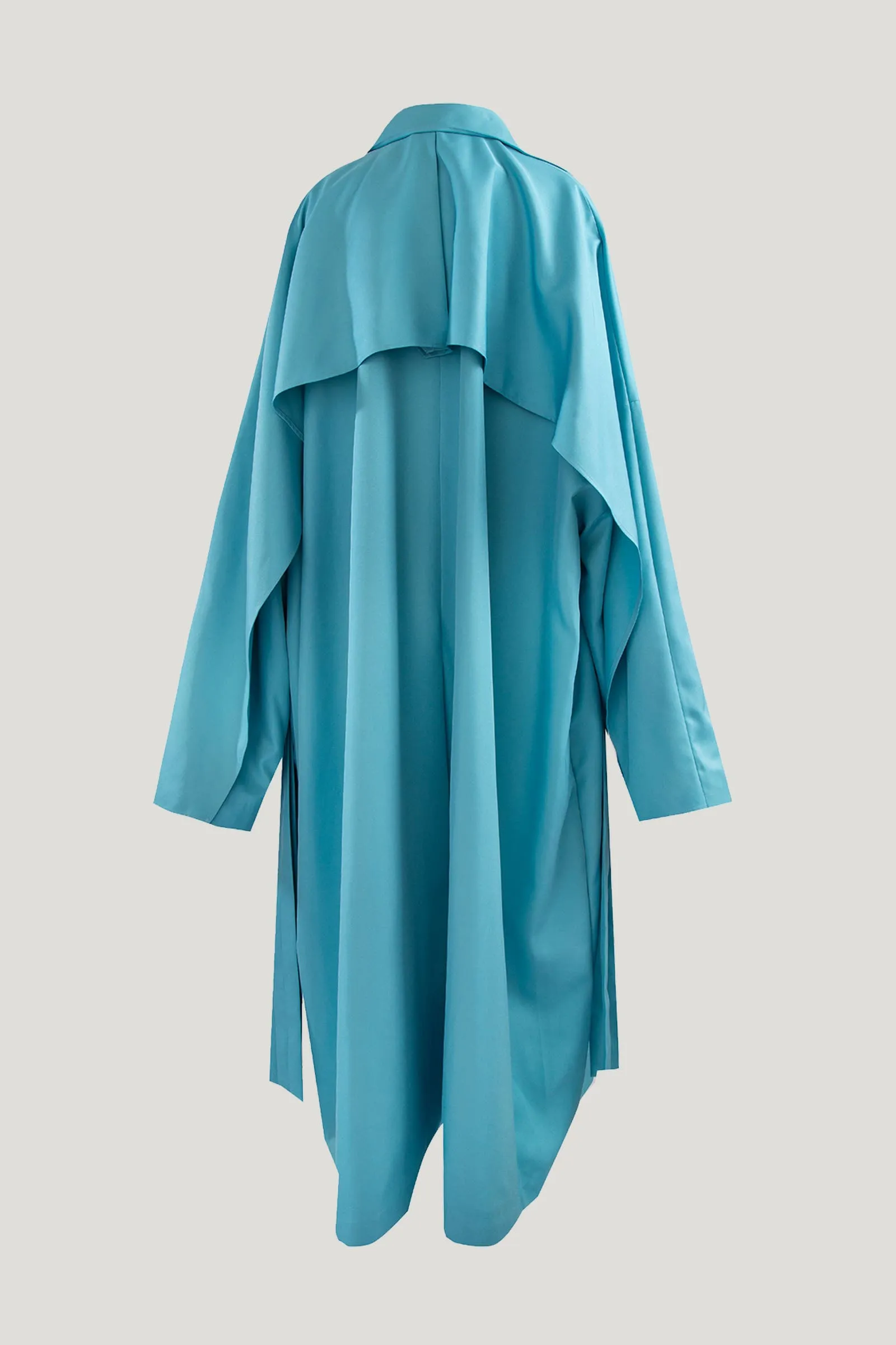 Blue Radiance Cilian Oversized Long Outer