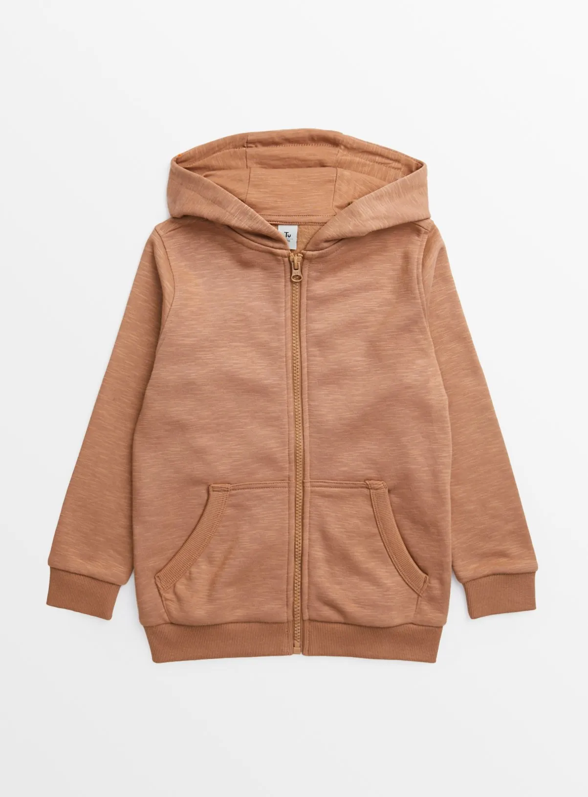 Buy Brown Zip-Through Hoodie 3 years | Jumpers and hoodies | Tu