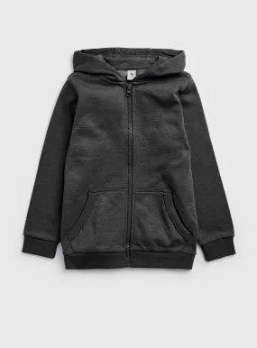 Buy Charcoal Zip Through Hoodie  5 years | Jumpers and hoodies | Tu