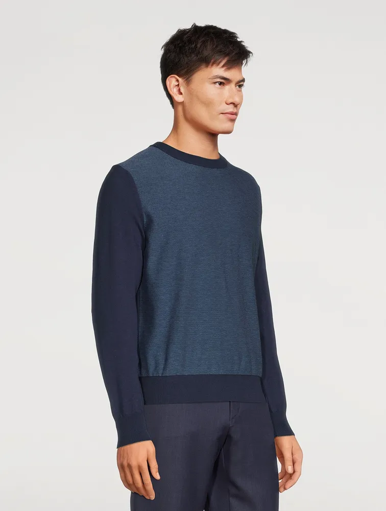 CANALI Cotton Crewneck Sweater