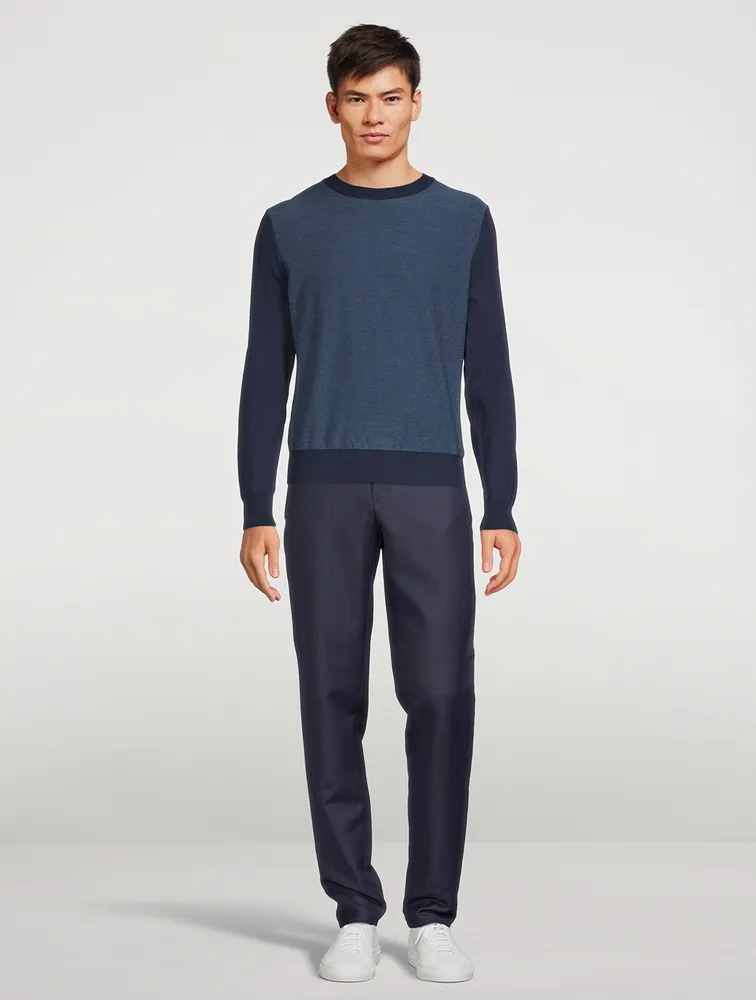 CANALI Cotton Crewneck Sweater