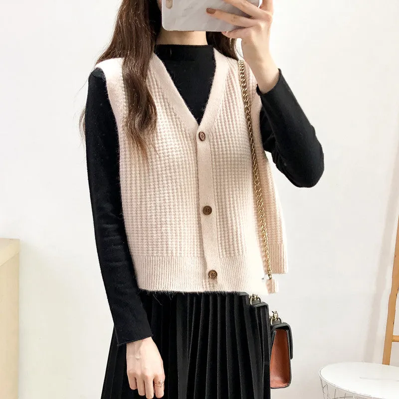 Cantilevered Sweater Waistcoat