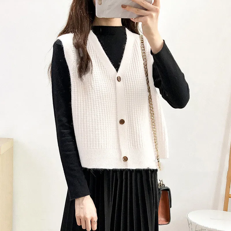 Cantilevered Sweater Waistcoat