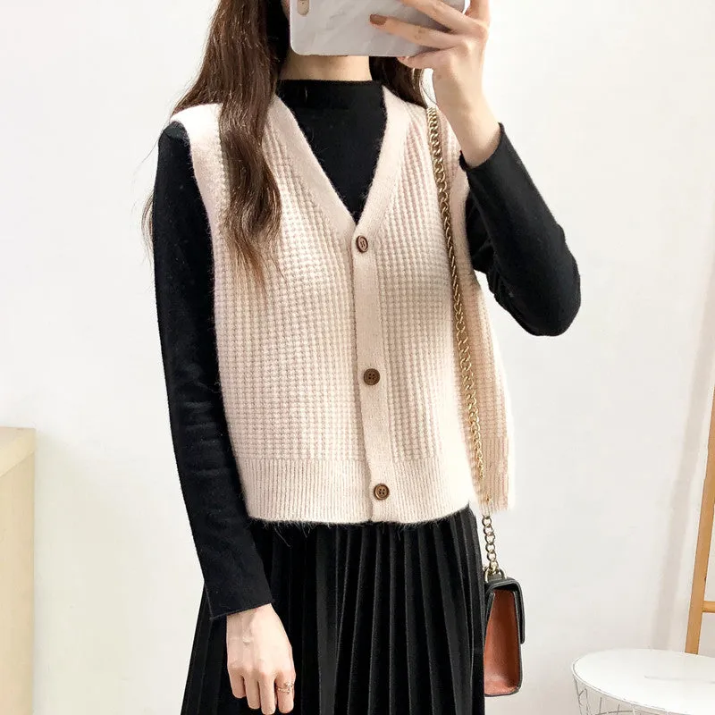 Cantilevered Sweater Waistcoat