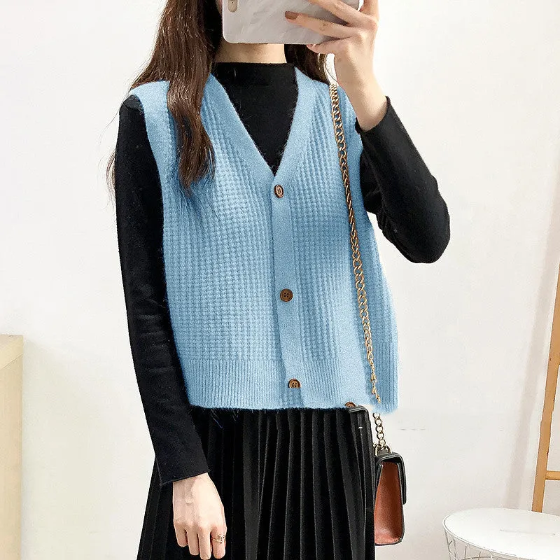 Cantilevered Sweater Waistcoat