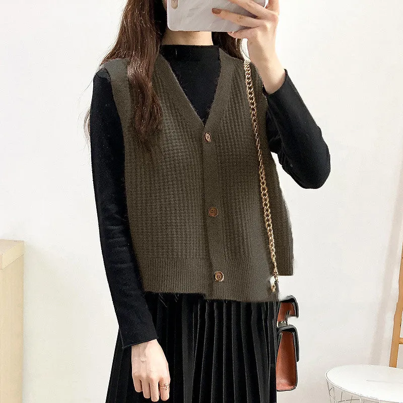 Cantilevered Sweater Waistcoat