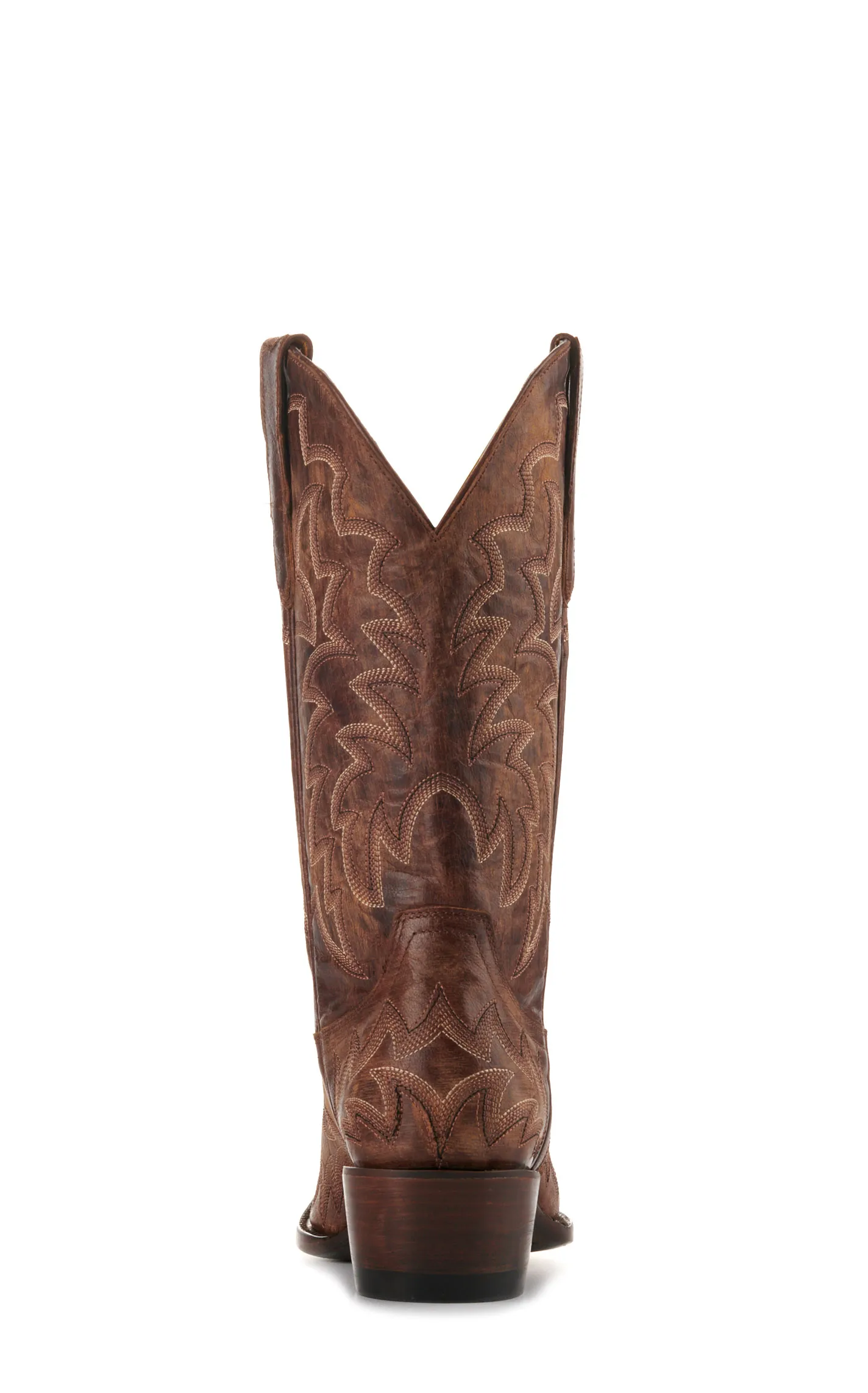 Cavender's Women's Brass Vesuvio Brown Snip Toe Cowboy Boots