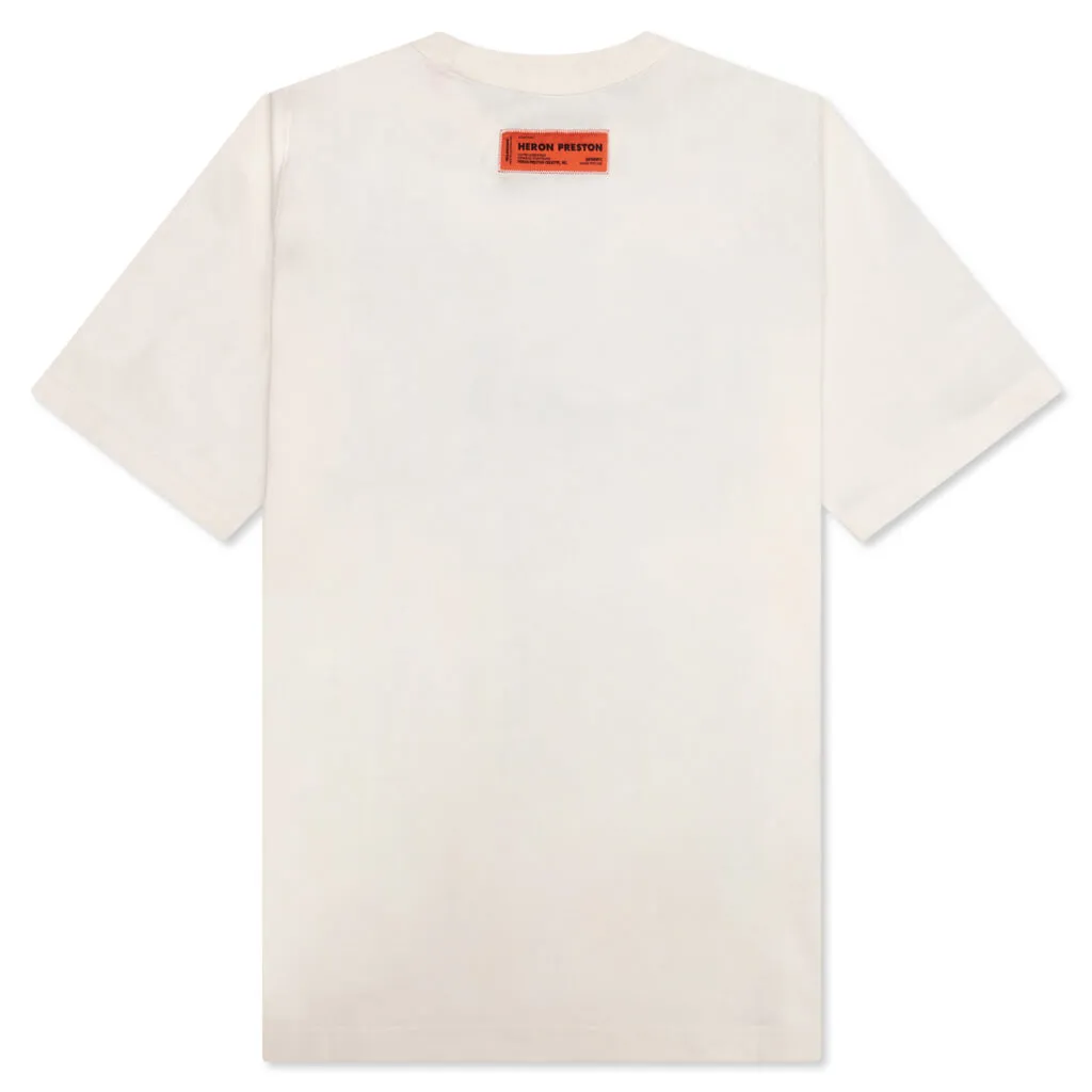 Censored S/S Tee - White/Light