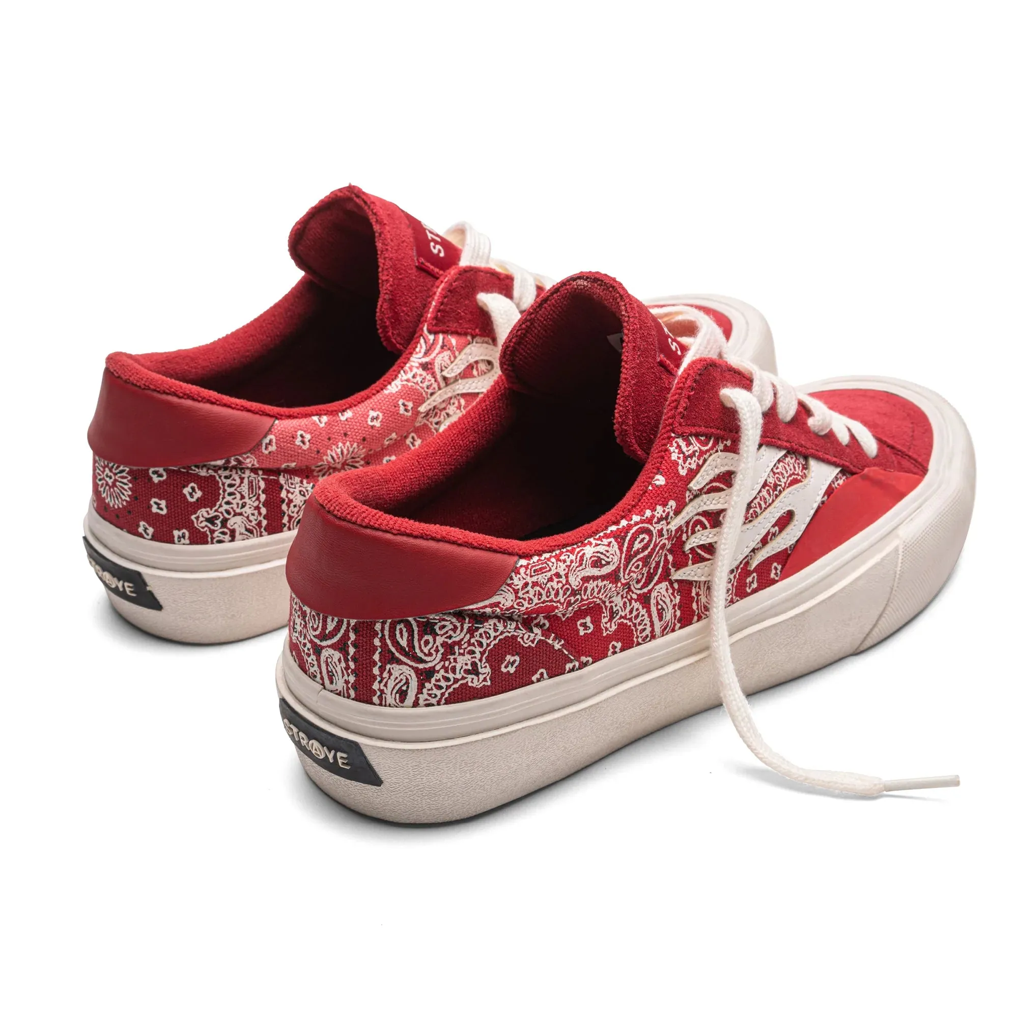 CHAUSSURES STRAYE LOGAN RED BANDANA