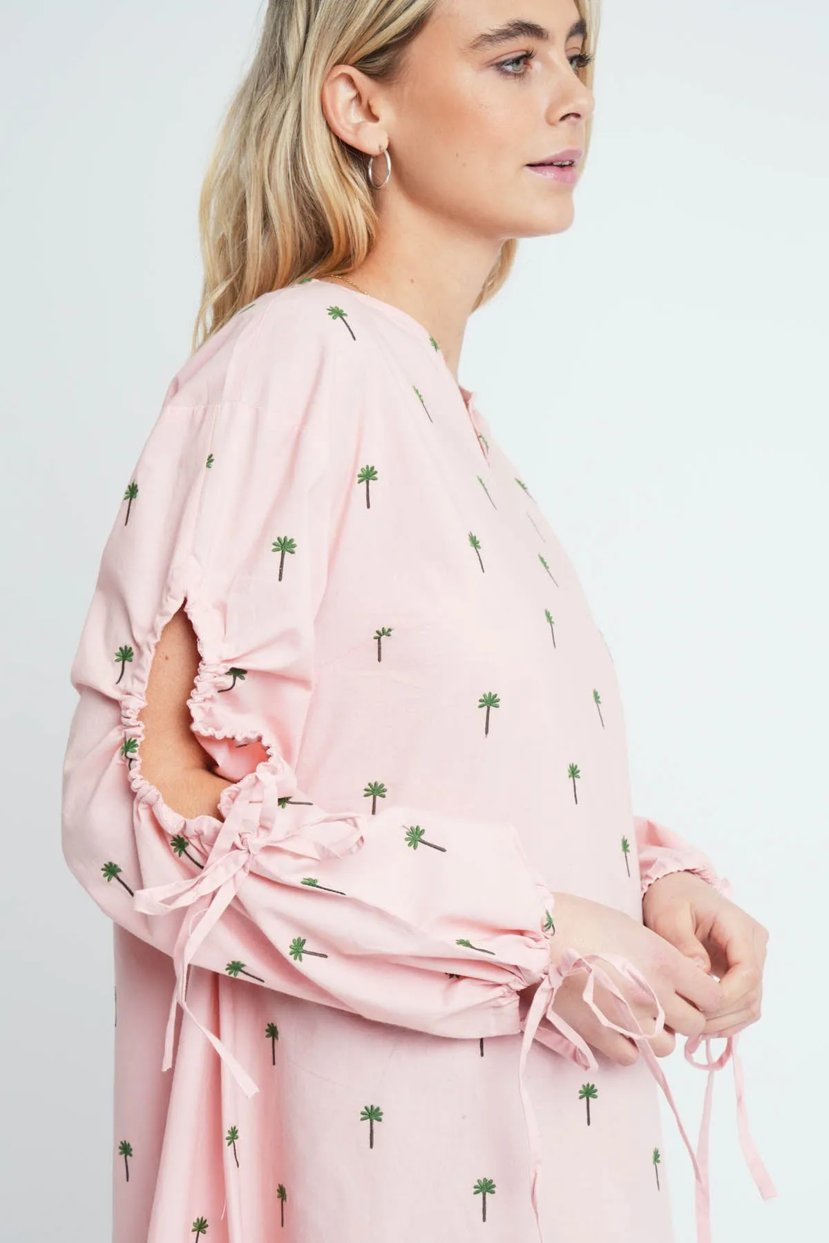 CORBERO EMBROIDERED DRESS