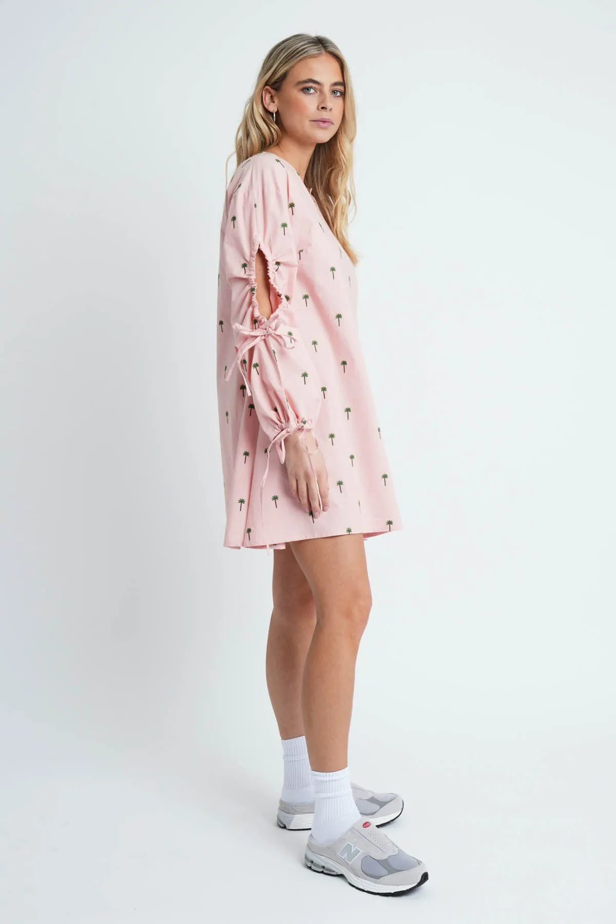 CORBERO EMBROIDERED DRESS