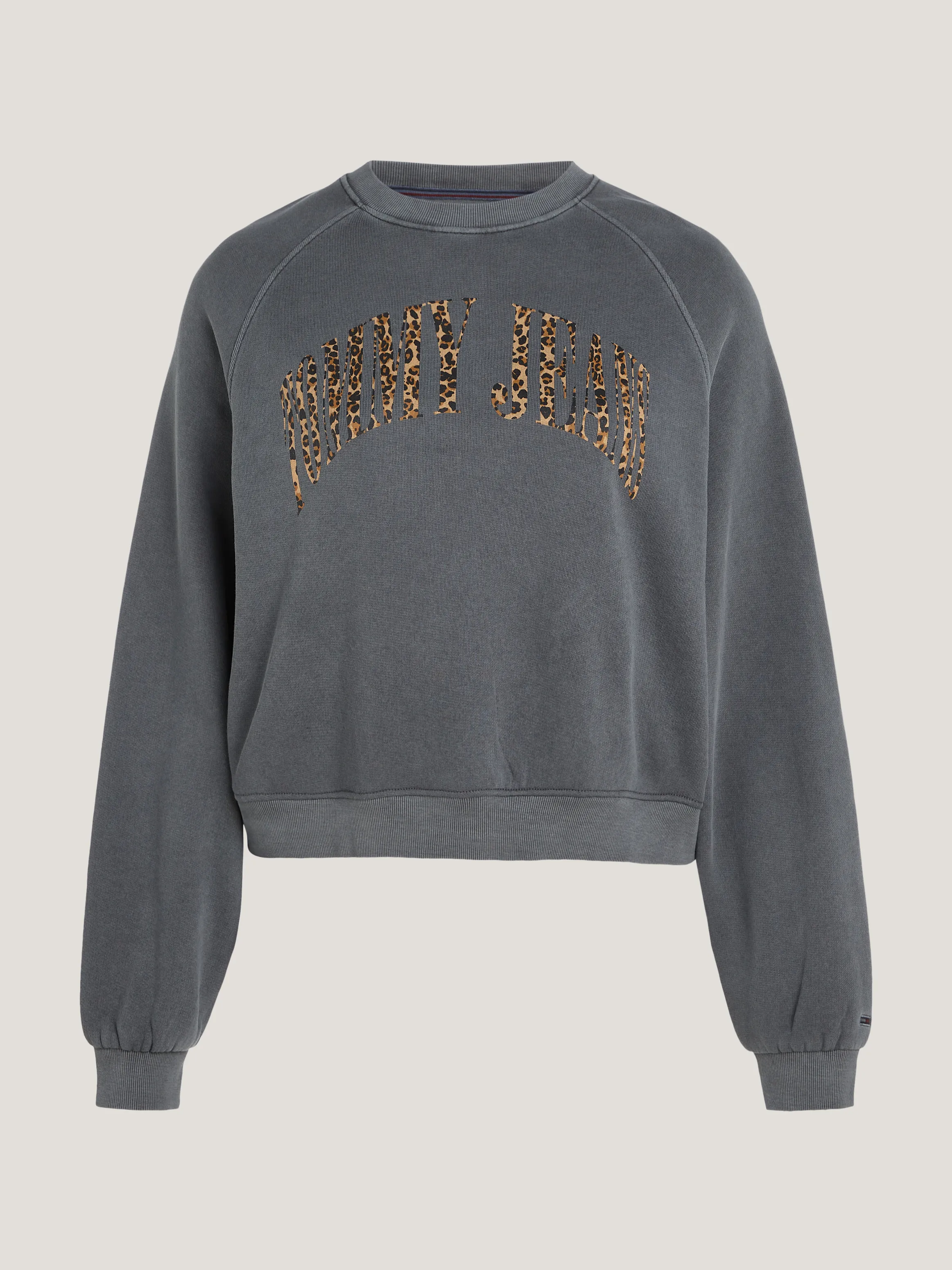 Curve Leopard Print Logo Relaxed Sweatshirt | Sweatshirts & Hoodies | Tommy Jeans