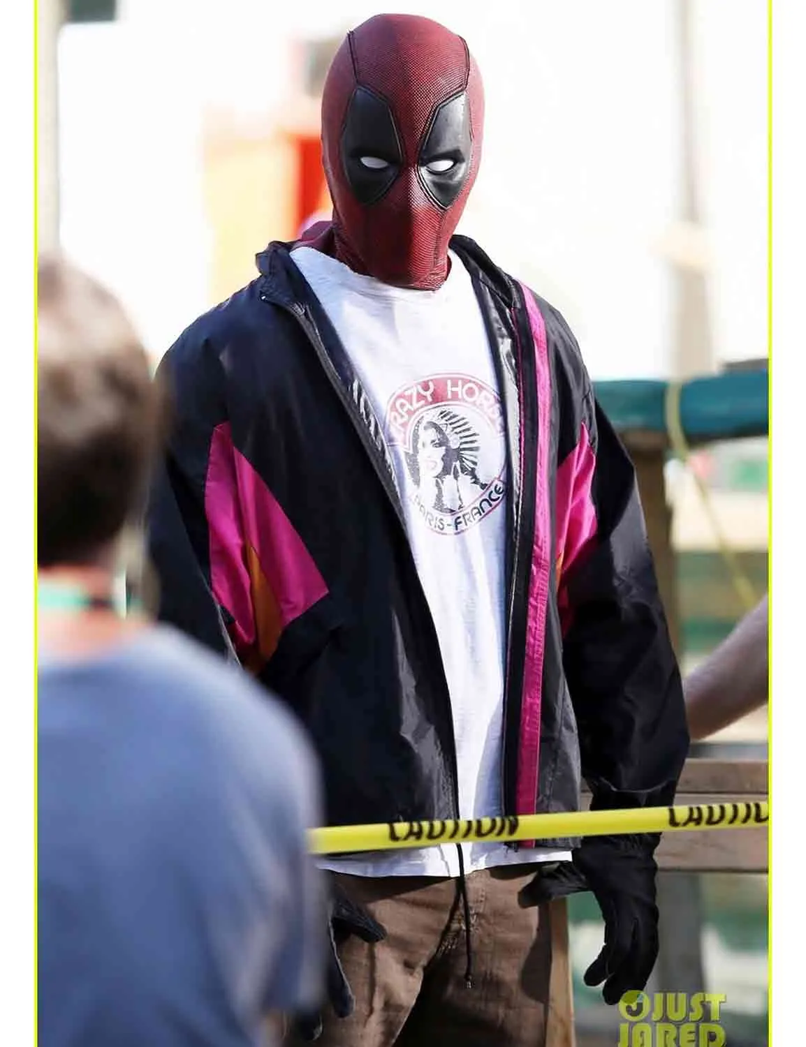 Deadpool 2 Wields a Gun Parachute Jacket - Ujackets