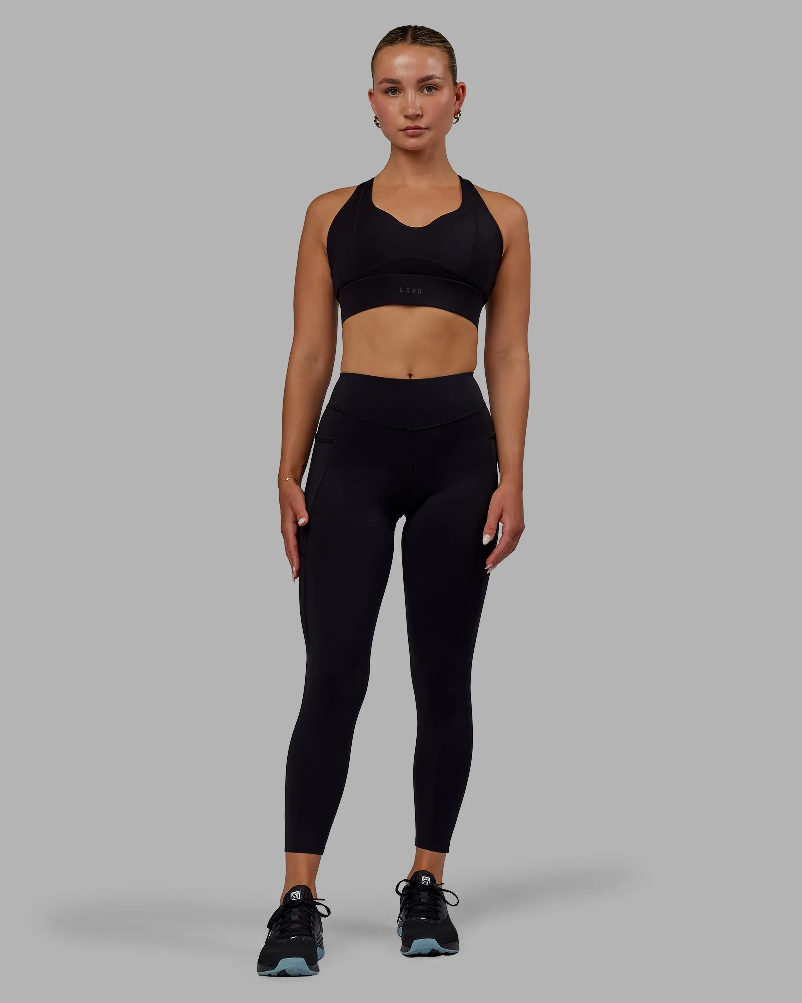 Elite 7/8 Length Leggings - Black