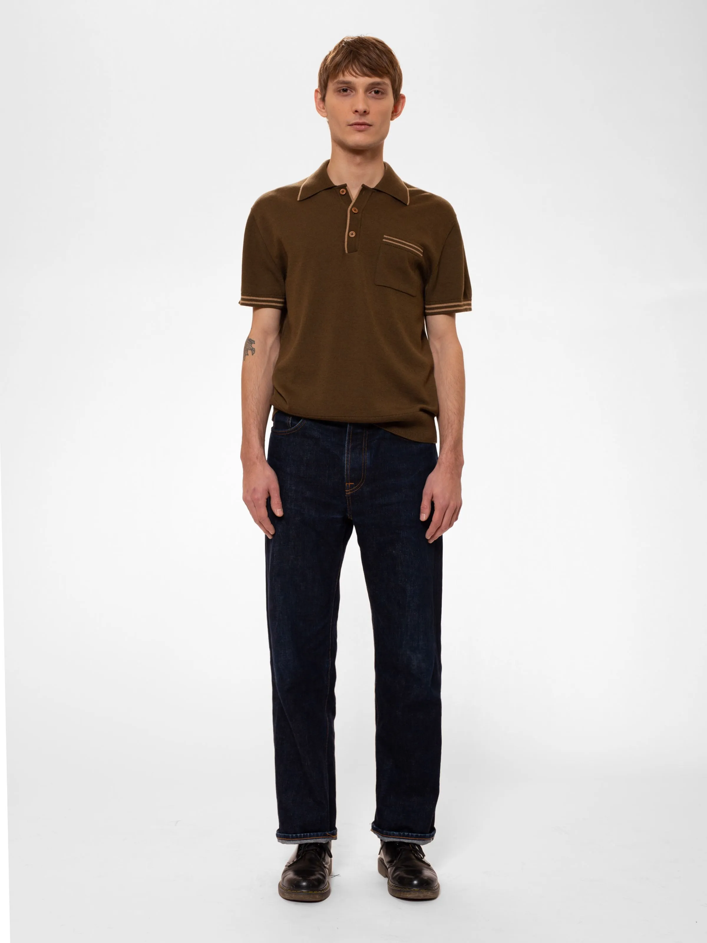 Frippe Polo Club Shirt Olive