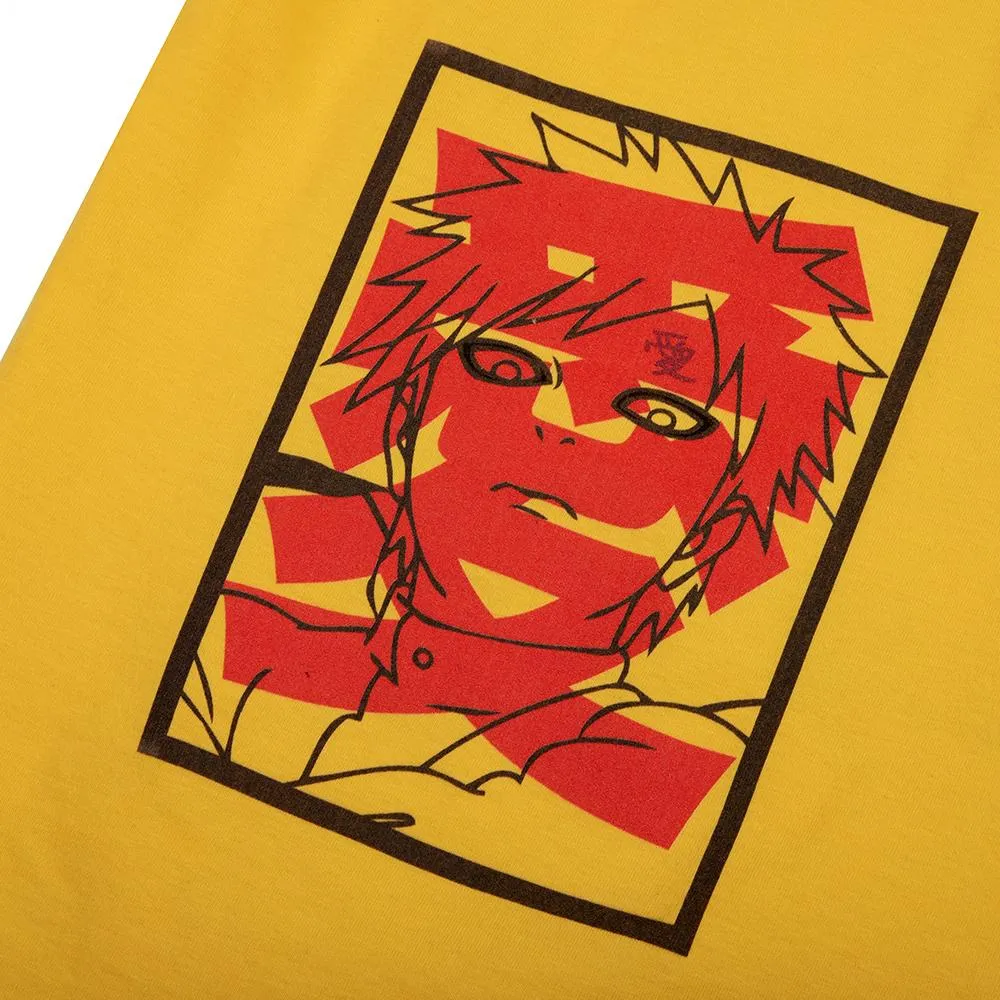 Gaara Prince of the Sand Gourd Yellow Tee