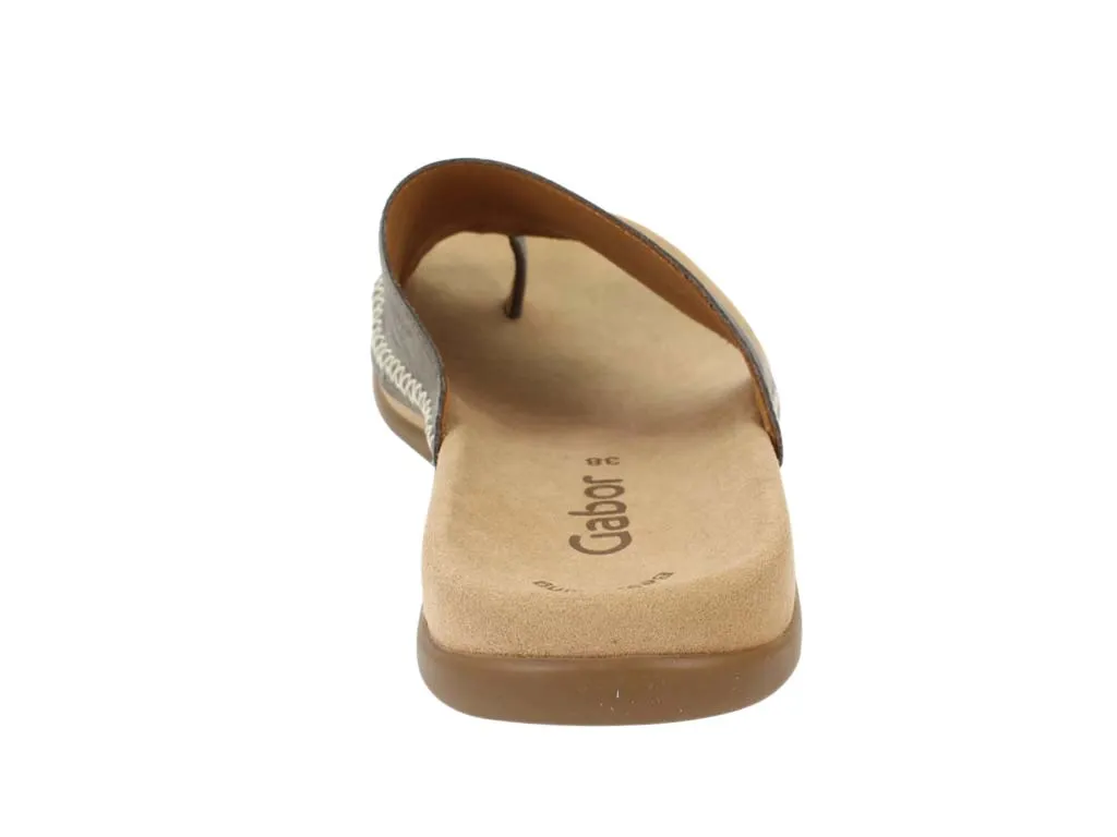 Gabor Sandals Lanzarote 03.700 Fumo