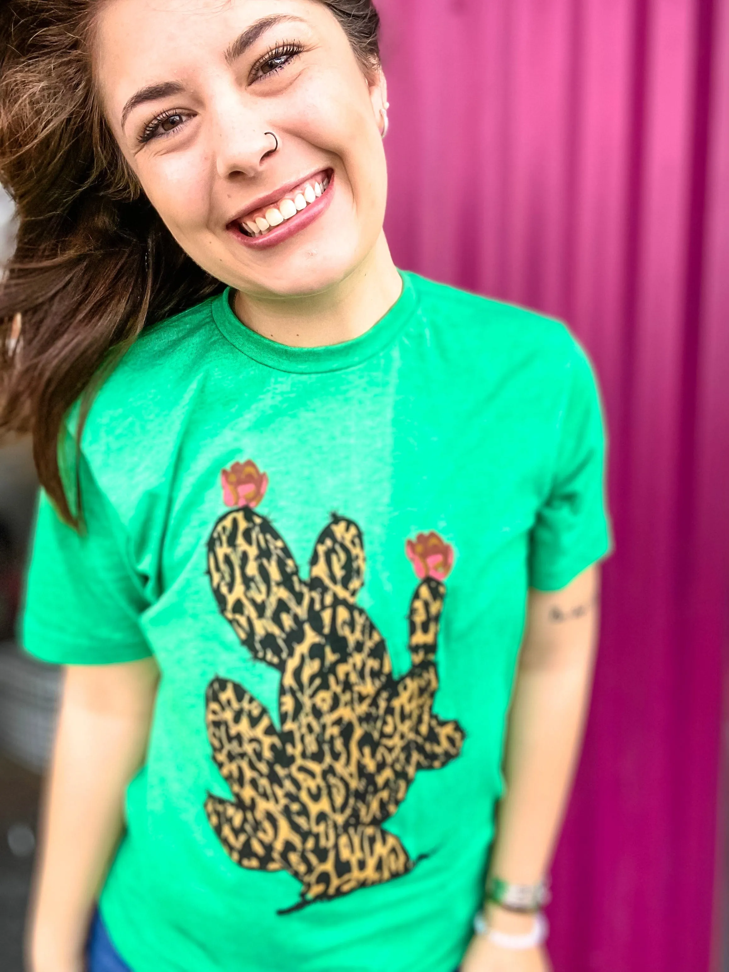 Green Cactus Tee