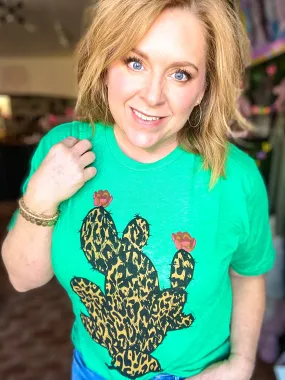 Green Cactus Tee