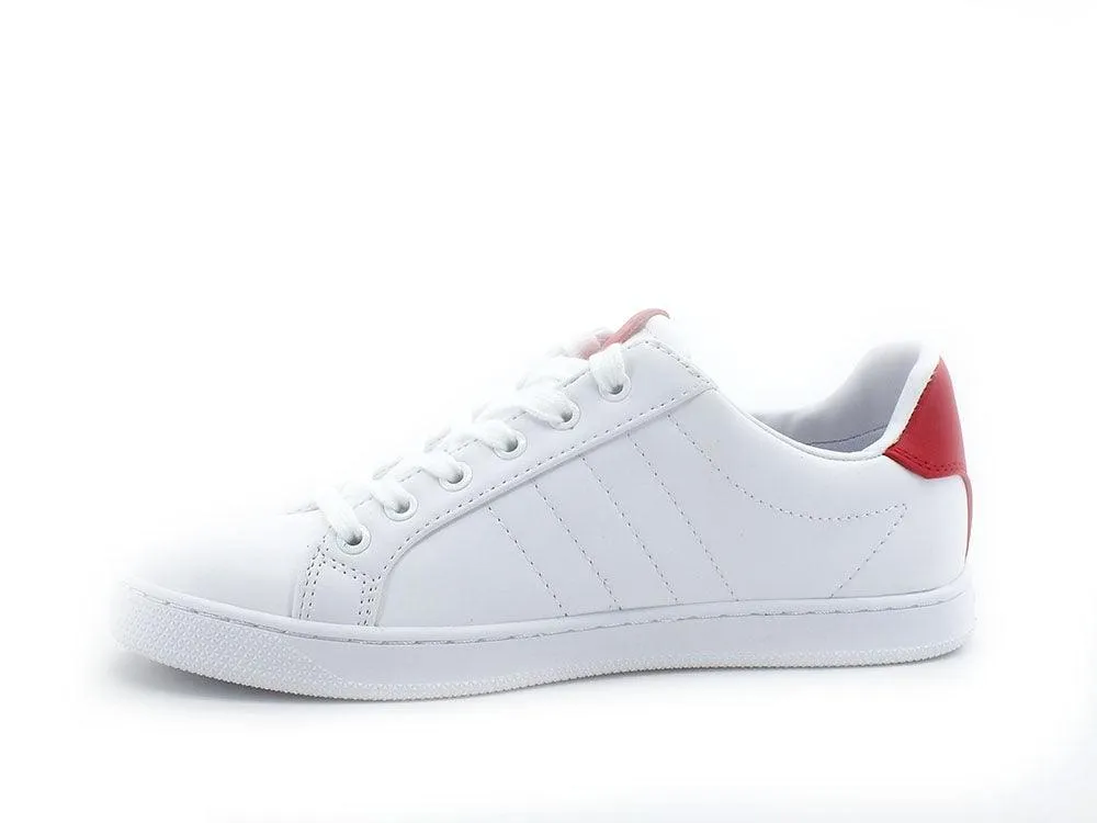 GUESS Sneaker Borchie Retro Red White FL5RLKELE12