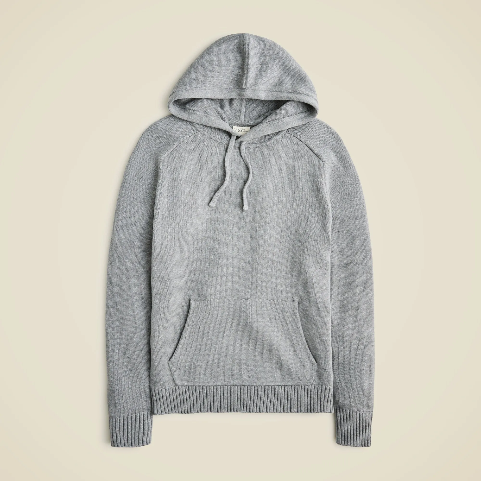 Heritage cotton hooded sweater