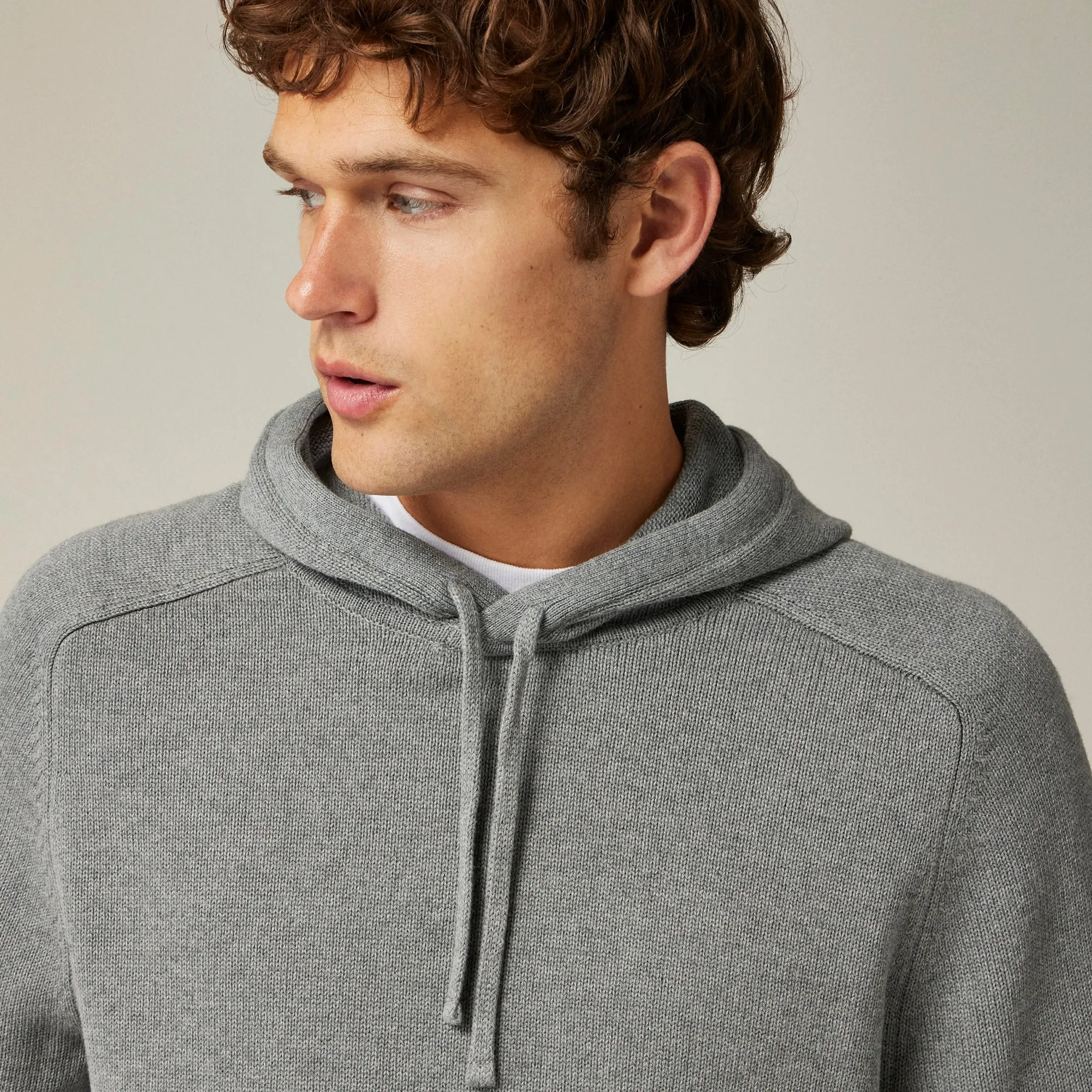 Heritage cotton hooded sweater