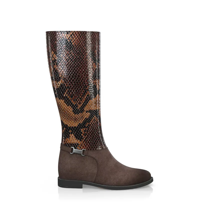 Hidden Wedge Boots 13328