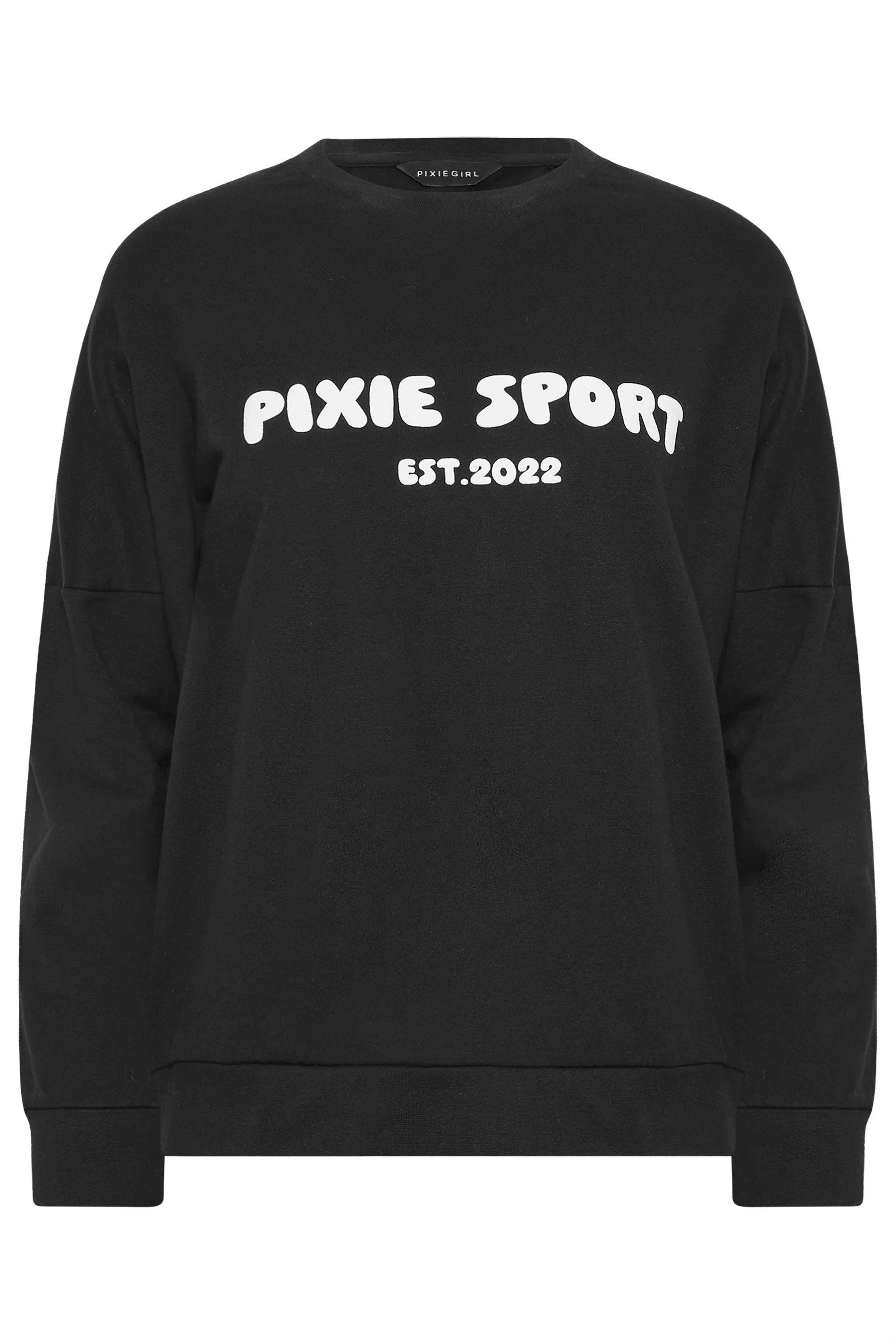 Hoodies & Sweatshirts | Petite 'Pixie Sport' Slogan Sweatshirt | PixieGirl