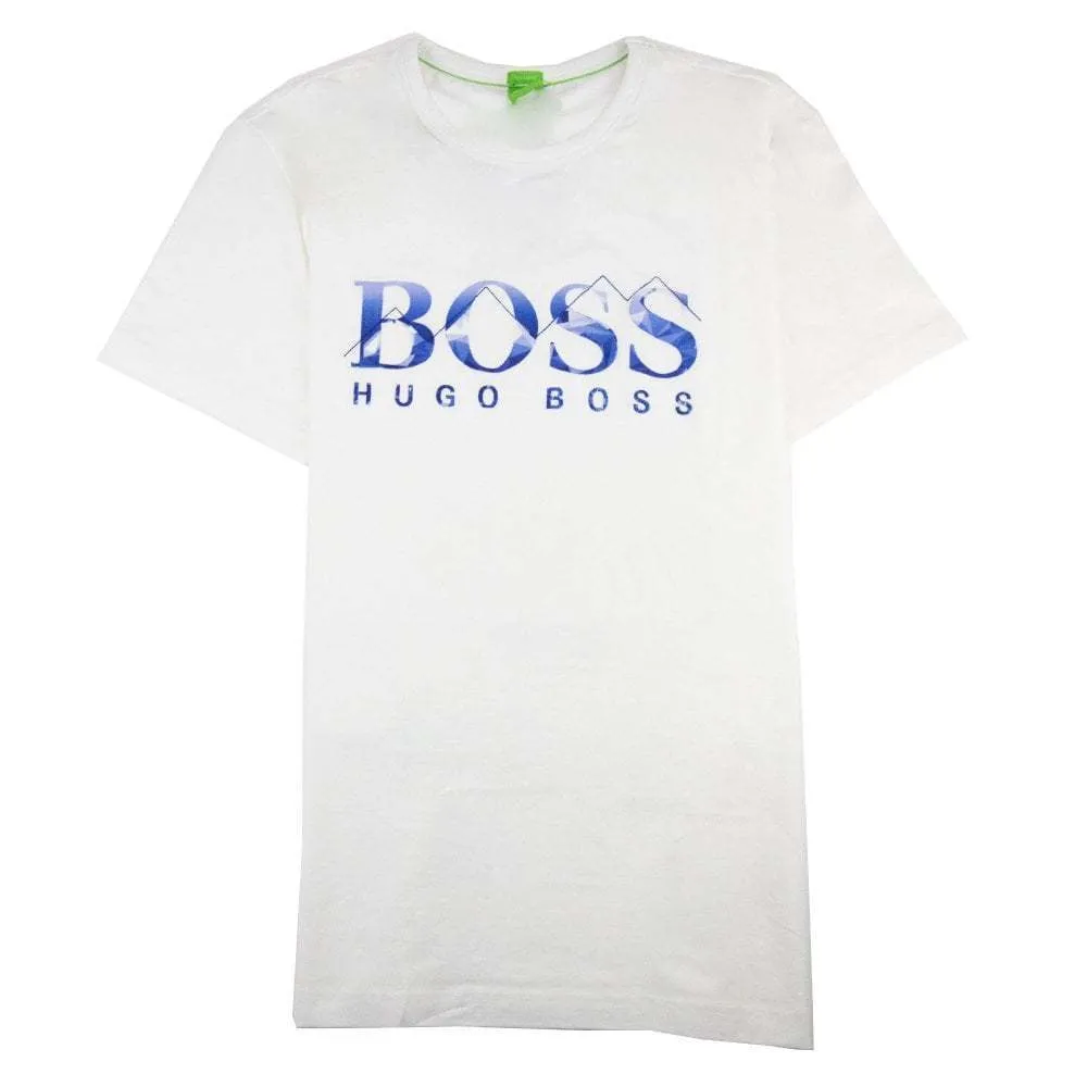 Hugo Boss  |Cotton Short Sleeves Logo T-Shirts