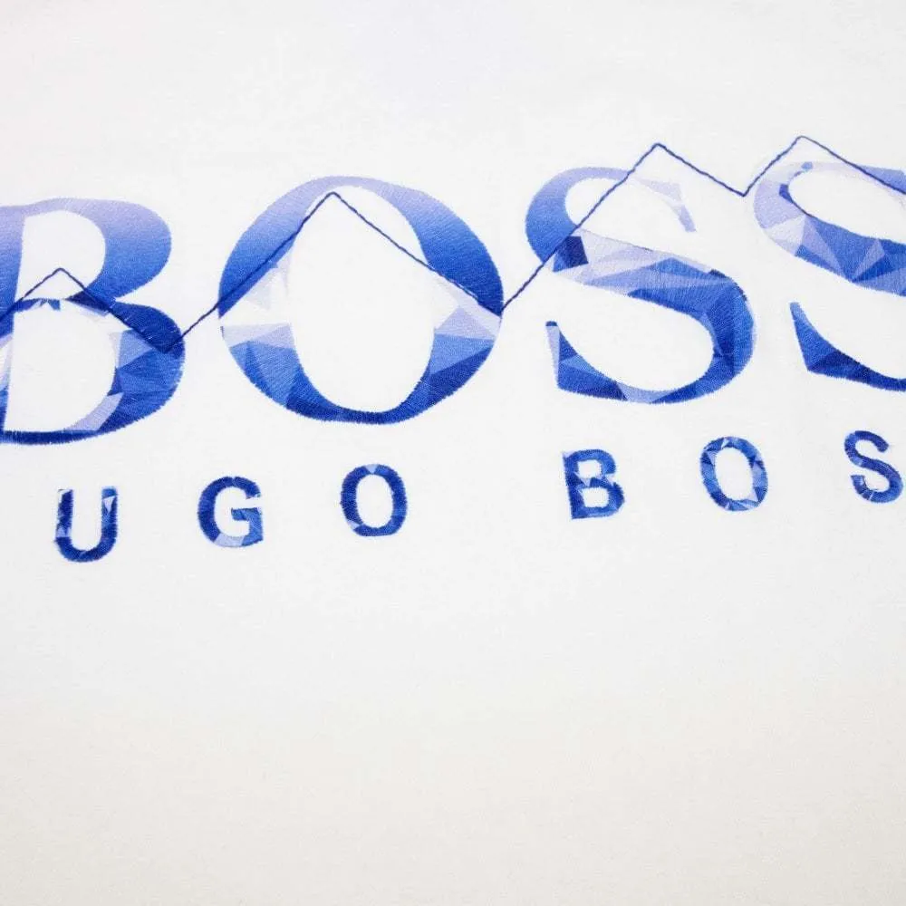 Hugo Boss  |Cotton Short Sleeves Logo T-Shirts