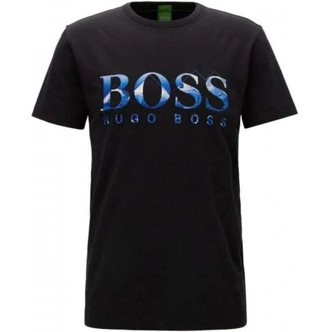 Hugo Boss  |Cotton Short Sleeves Logo T-Shirts