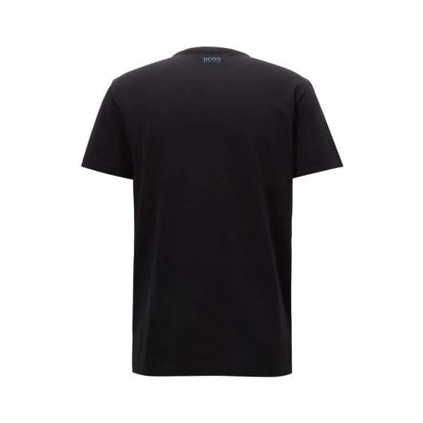 Hugo Boss  |Cotton Short Sleeves Logo T-Shirts