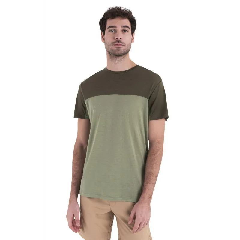 icebreaker  Merino 125 Cool-Lite Sphere III SS Tee Colour Block - Maglia merino - Uomo