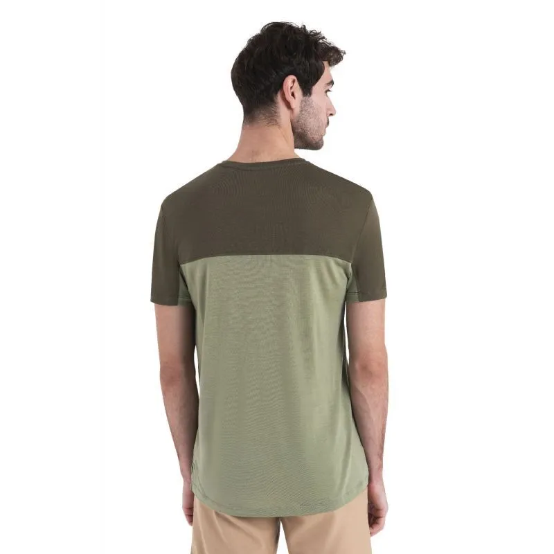 icebreaker  Merino 125 Cool-Lite Sphere III SS Tee Colour Block - Maglia merino - Uomo