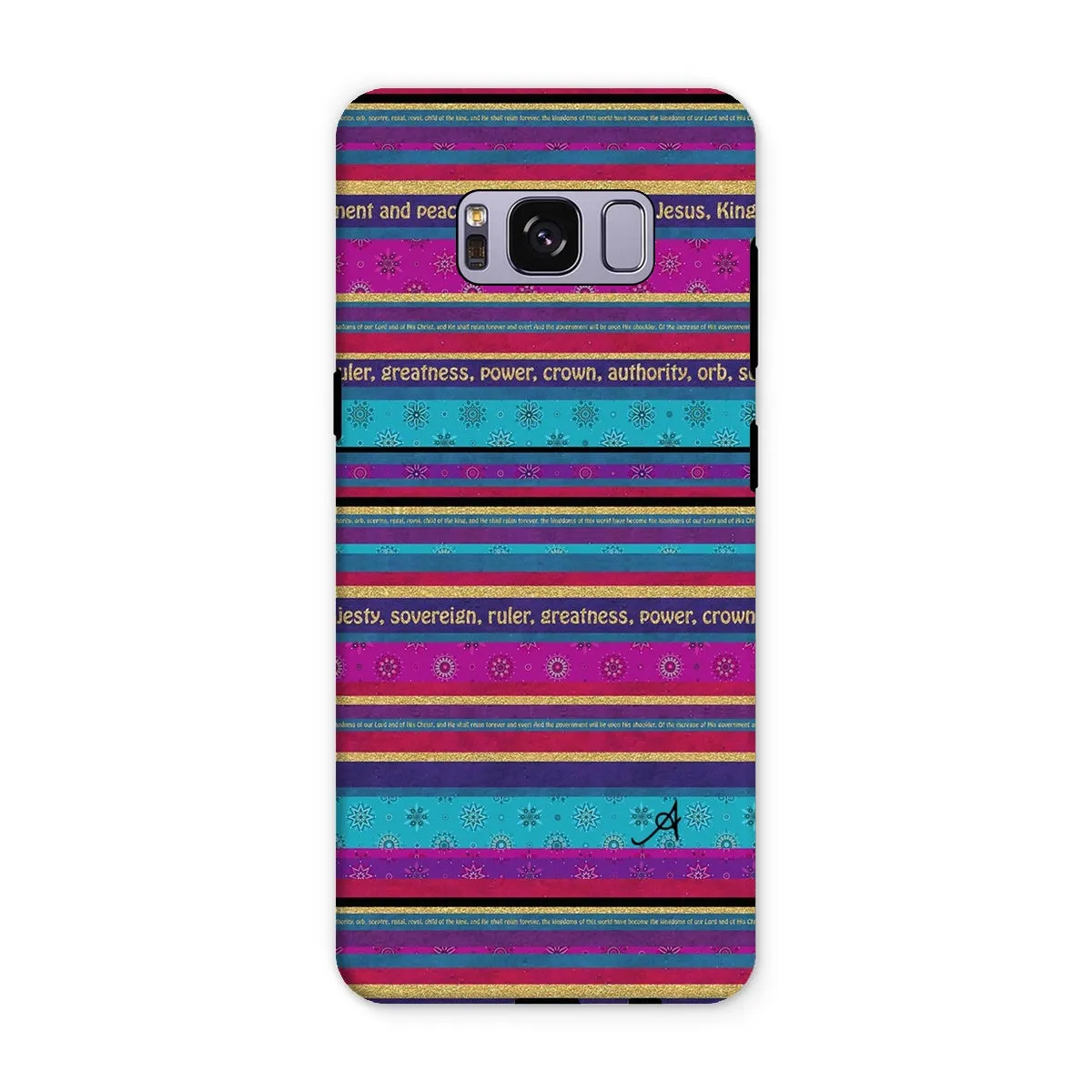 King of Kings Stripe Amanya Design Tough Phone Case